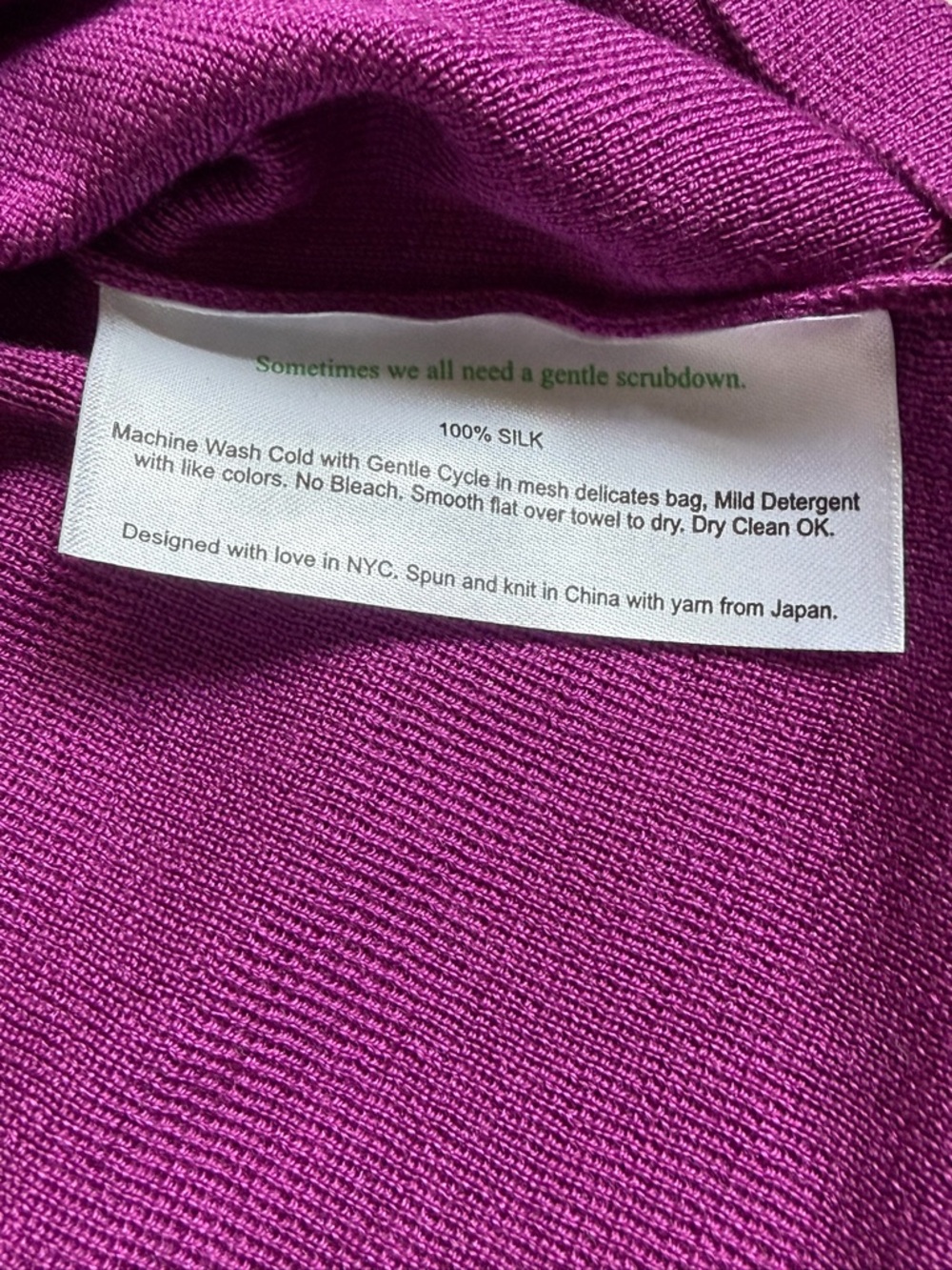 NWT MM Lafleur Small Dae Top Purple Jasper Off Shoulder 100% Silk Jersey Evening - Picture 7 of 12